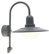 Zewnetrzna Nowoczesna lampa ścienna zewnętrzna ciemnoszara IP44 z czujnikiem ruchu - Herman Nowoczesny Oswietlenie zewnetrzne