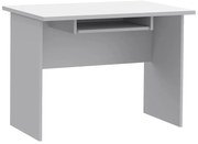 Białe minimalistyczne biurko do komputera 100 cm S9-S26