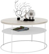 Dwupoziomowy stolik kawowy dąb sonoma R8-C35