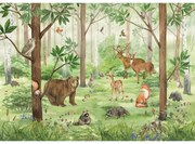 Fototapeta XXL Forest Kids 360 x 254 cm, 4 części