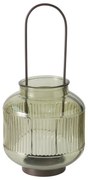 Świecznik szklany na tealight ZENOR, 29 cm
