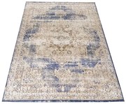 Prostokątny Wielobarwny Dywan Retro A6-Z71