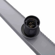 Lampa sufitowa, potrójna, szara z misiami MIŚ 3xE27
