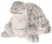 Dekoracja ogrodowa Żółw, beton, 11,5 x 7,5 x 8,5 cm, szary