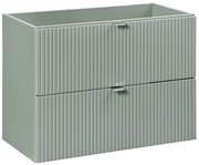 Szałwiowa szafka pod umywalkę z szufladami B1-R74