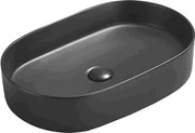 Mexen Celia umywalka nablatowa 60 x 38 cm, czarna mat - 22206085