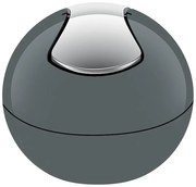 Ciemnoszary plastikowy kosz na śmieci 1 l Bowl – Spirella