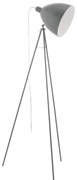 Eglo 33095 - Lampa stojąca DUNDEE 1xE27/60W/230V szara
