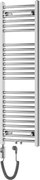 Mexen Ares grzejnik elektryczny 1200 x 400 mm, 300 W, chrom - W102-1200-400-2300-01