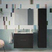 Badmöbel Set TIM 80 cm mit Keramikbecken