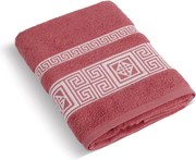 Ręcznik kąpielowy Grecka kolekcja terakota, 70 x 140 cm