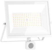 Mexen Luxpro+ naświetlacz LED z czujnikiem ruchu, 70W, Neutralna - 4000K, 7700 lm, biały - L236-070-40-20
