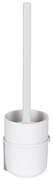 Biała samoprzylepna szczotka do WC z tworzywa sztucznego Carpino – Wenko
