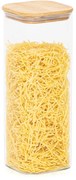 4Home Szklany pojemnik na żywność z pokrywką Bamboo, 2000 ml, 2000 ml