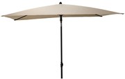 Prostokątny parasol ogrodowy, 125 x 200 cm