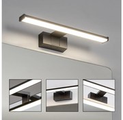 Brilagi - Oświetlenie łazienkowe LED do lustra VESTRA LED/8W/230V 40 cm IP44 czarne