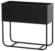 Kwietnik 60 x 23x 55 cm czarny PATIO