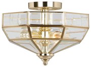Elstead OLD-PARK-PB - Lampa sufitowa OLD PARK 2xE27/60W/230V gold