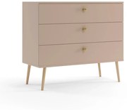 Komoda LEBEL 2 z szufladami 100cm macchiato MELIMEBLE
