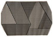 Mata na taras z geometrycznym wzorem, 160 x 230 cm