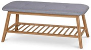 Stojak na buty ST-15 szary/naturalny HALMAR