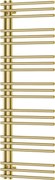 Mexen Neptun grzejnik łazienkowy dekoracyjny 1400 x 500 mm, 420 W, złoty - W101-1400-500-00-50