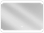 Mexen Nida lustro łazienkowe podświetlane 80 x 60 cm, LED 6000K, antypara - 9806-080-060-611-00