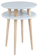 Stolik kawowy UFO HIGH 45x45 jasnoszary RAGABA