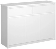 Biała długa komoda w stylu skandynawskim A8-G91