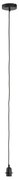 Czarna lampa wisząca ø 5,5 cm Viggo – Light &amp; Living