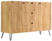 Industrialna komoda na nóżkach dąb craft P8-T01