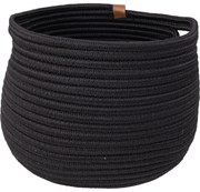 Koszyk pleciony Okrągły koszyk antracytowy LOOP 020x025 inny