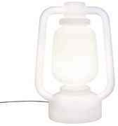 Lampa stojąca biała 110 cm IP44 - Storm Extra Large