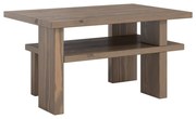 Brązowy stolik z litego drewna sosnowego 45x68 cm Japan – Karup Design