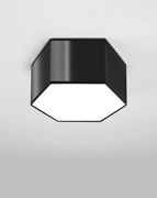 Plafon SUNDE 15 czarny SOLLUX  LIGHTING