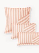 Poszewka na poduszkę z satyny bawełnianej z lamówką Brendan