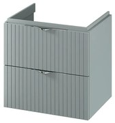 Cersanit S1015-015 - Wisząca szafka łazienkowa pod umywalkę TIRSO 60x45 cm miętowa