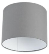 Klosz lampy szary 18/18/14 z białym wnętrzem