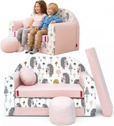 Kanapa/sofka Dla Dziecka, Piankowa Rozkładana 160cm - Hx1