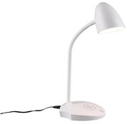 Biała lampa stołowa LED (wys. 38 cm) Load – Trio