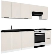 Komplet mebli kuchennych beż piaskowy A1-W21