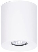 Biały plafon sufitowy spot tuba - 5X A215 N5-G17