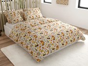 PrzytulneMieszkanie.pl PrzytulneMieszkanie.pl Bawełniana pościel AUTUMN SOCKS kolorowa Rozmiar pościeli: 2 szt 70 x 90 cm | 200 x 220 cm