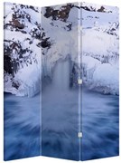 Parawan - Wodospad zimą (126x170 cm)