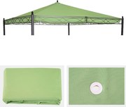 Wymiana pokrycia dachu pergoli Calpe III,  Zielony