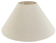 Klosz do lampy beżowy | 50/17,5/25 cm