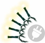 Świąteczny LED łańcuch - 18 m, 200 LED, ciepła biel