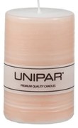 Jasnopomarańczowa świeczka Unipar Finelines, 18 h