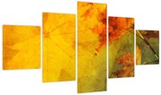 Obraz - Jesienne liście (125x70 cm)