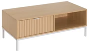 Stolik w dekorze dębu w naturalnym kolorze 50x110 cm Mid-Lines – Casa Selección
